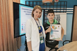 В Орленке проходят уроки «Экология и энергосбережение» в 2021 году