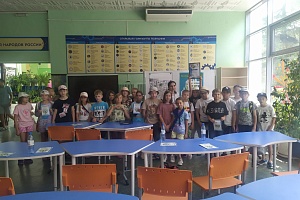 Уроки по энергосбережению и экологии в ВДЦ "Орленок" лето 2022 году