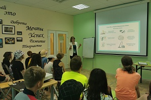 В Орленке проходят уроки «Экология и энергосбережение» в 2021 году