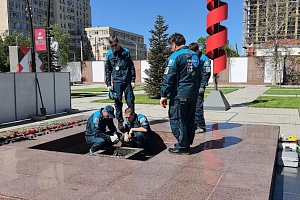 Специалисты АО «Краснодаргоргаз» завершили техническое обслуживание Вечного огня