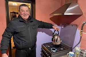 В станице Плоская подключено к газу первое домовладение
