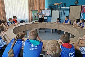 В Орленке проходят уроки «Экология и энергосбережение» в 2021 году