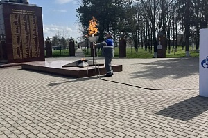 В преддверии 9 мая газовики компании проводят техническое обслуживание мемориалов