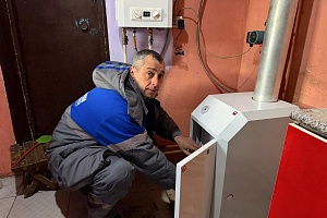 В станице Плоская подключено к газу первое домовладение