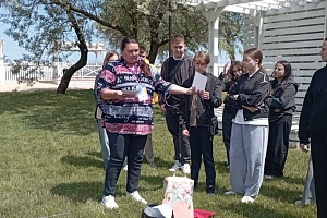Экомероприятие для детей прошло в Темрюкском районе на территории детского оздоровительного центра "Северянка" станицы Голубицкой