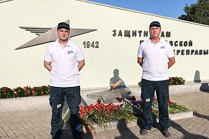 В Краснодаре открыли мемориал «Защитники Пашковской переправы»