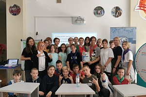 В Орленке проходят уроки «Экология и энергосбережение» в 2021 году