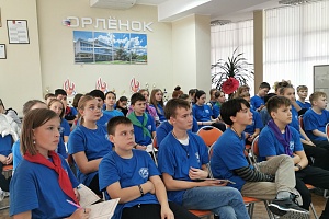 В Орленке проходят уроки «Экология и энергосбережение» в 2021 году