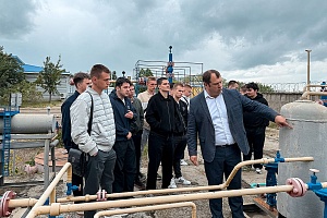 Студенты Кубанского «политеха» познакомились с работой одного из старейших предприятий нефтегазового комплекса Юга России